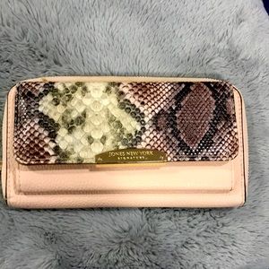 Pink Jones New York signature purse